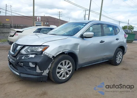 2018 Nissan Rogue S из США, поврежденный, VIN KNMAT2MV5JP571568